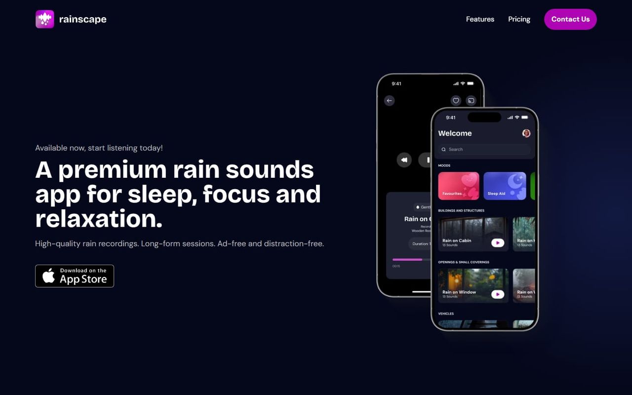 Rainscape screenshot