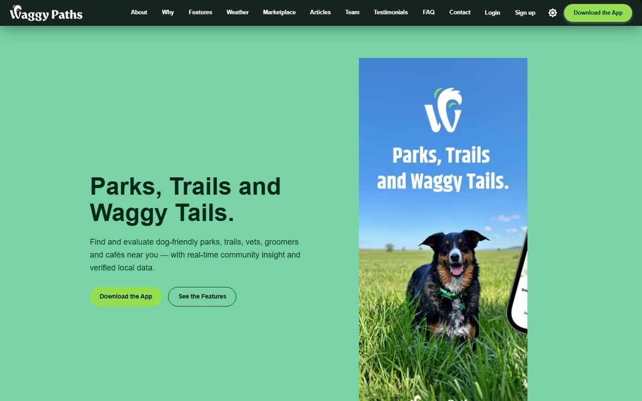 Waggy Paths screenshot